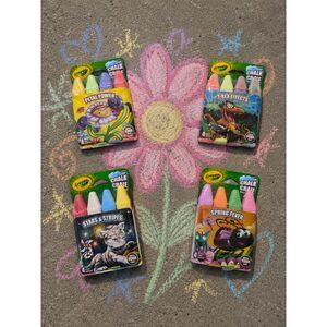 New CRAYOLA Sidewalk Chalk Limited Edition Colors ARTIST Rare NOS Build Your Box